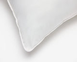 Premium pillow, essential for hotel, Airbnb, and camp accommodations, epitomizing comfort and luxury. Ideal for locational rentals, this hospitality product from Canada, specifically Quebec, offers wholesale options for superior guest experiences.